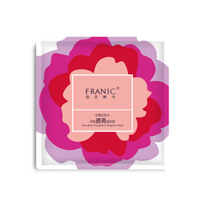 FRANIC法兰琳卡玫瑰花苞水多酚透亮面贴膜 法兰琳卡 面膜 第1张