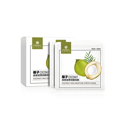 FRANIC法兰琳卡椰子高保湿弹润面贴膜 补水滋养弹润 法兰琳卡 面膜 第1张