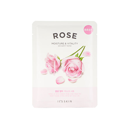 its kin伊思清新玫瑰花面膜「清透水润 富有活力」 伊思 面膜 第1张