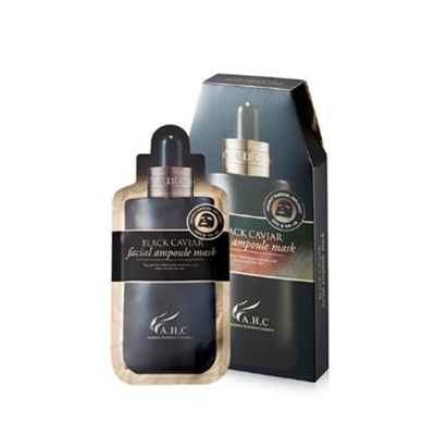 AHC爱和纯黑鱼子酱保湿面膜 皱纹改善功能性 AHC 面膜 第1张