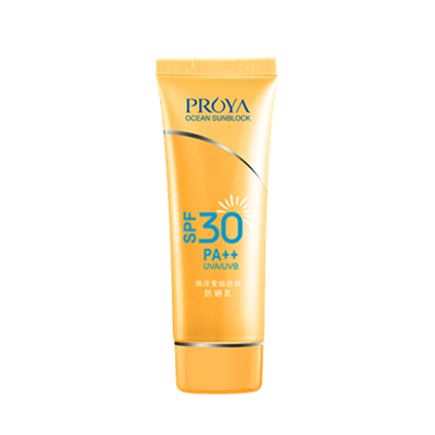 珀莱雅海洋莹灿透润防晒乳SPF30/PA++ 防水抗汗  珀莱雅 防晒 第1张