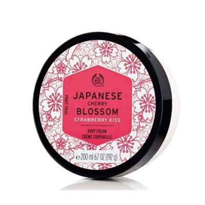 The Body Shop 美体小铺「日本樱花草莓身体润肤乳」  美体小铺 身体护理 第1张