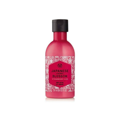 The Body Shop 美体小铺「日本樱花草莓身体润肤露」  美体小铺 身体护理 第1张
