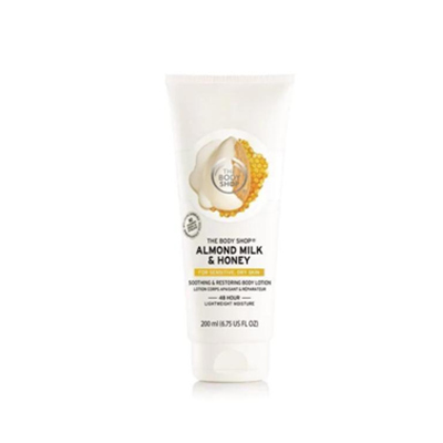 The Body Shop 美体小铺「杏仁奶蜂蜜身体润肤露」  美体小铺 身体护理 第1张