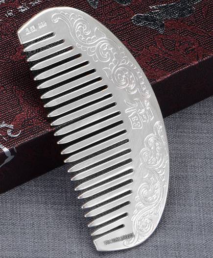 银梳子梳头都有哪些好处 银梳子 梳头 美妆 第3张 银梳子梳头都有哪些好处 银梳子 梳头 美妆 第3张