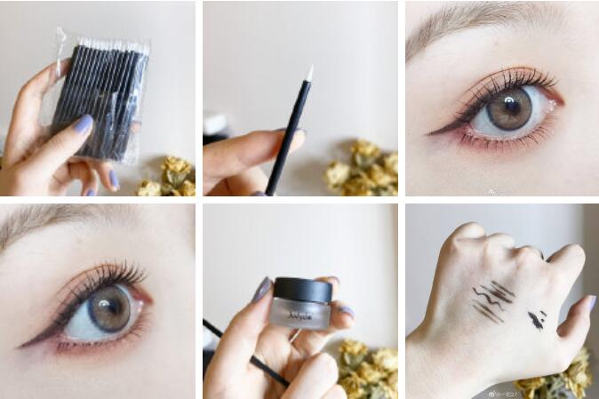 眼影能当眼线或者画眼线吗 眼影 眼线 画眼线的方法技巧 美妆 第4张