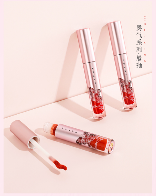 何洛洛亲选的「表白」唇色，给足你520的表白“勇气 唇膏 何洛洛 乘风破浪的姐姐 美妆 第3张