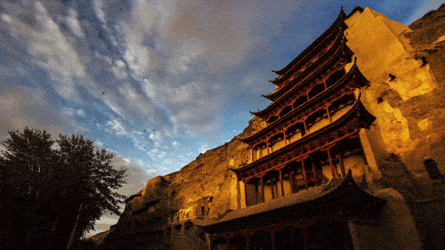 敦煌系列口红尽显原始本色，敦煌莫高窟在哪里