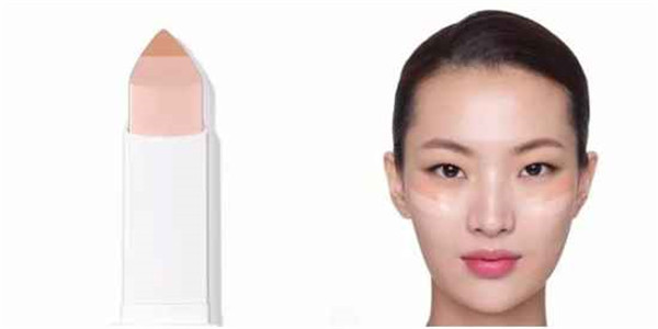 兰芝双色修容棒试色