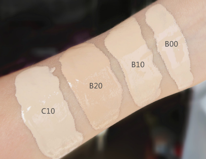 完美日记粉底液色号试色，完美日记粉底液怎么样