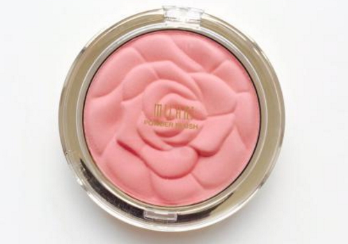 Milani腮红有哪些色号，​Milani腮红8号色试色