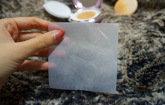 吸油纸会吸走防晒霜吗