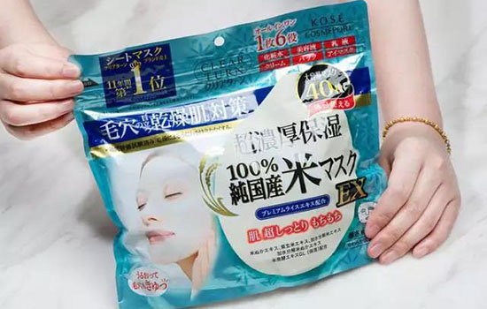 高丝大米面膜怎么用，冬天就是要敷面膜