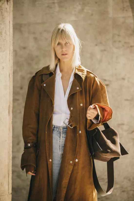 女生大衣怎么穿好看，大衣就是要敞开穿才好看