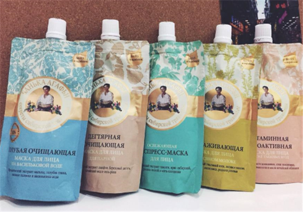 俄罗斯老奶奶面膜在哪里买，不同颜色的区别