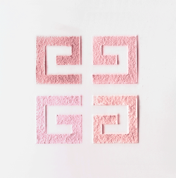 纪梵希全新明星四宫格腮红模特上妆图「4色」