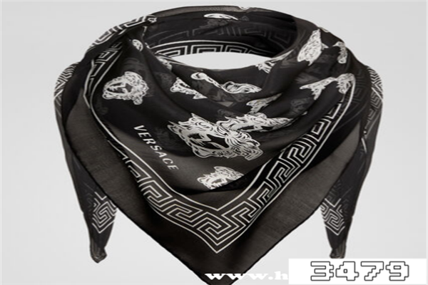 范思哲围巾女经典款价格及图片，真假鉴定