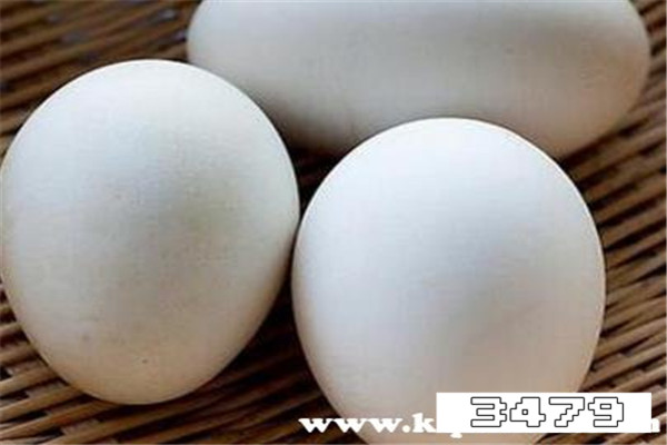 早上吃水煮鹅蛋的功效，每天吃一个煮鹅蛋有什么好处