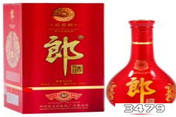 酱香型红花郎酒53度十年价格，红花郎10年53度价格