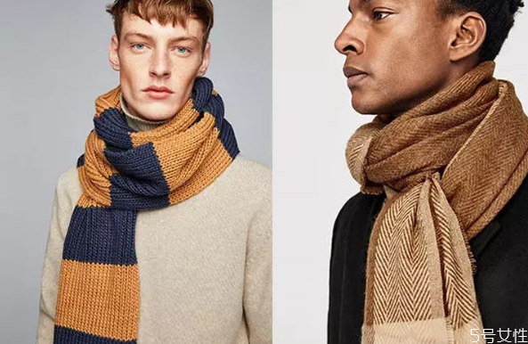 男生围巾怎么选，男生围巾怎么系好看