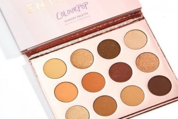 colourpop眼影盘多少克，colourpop眼影盘真假对比