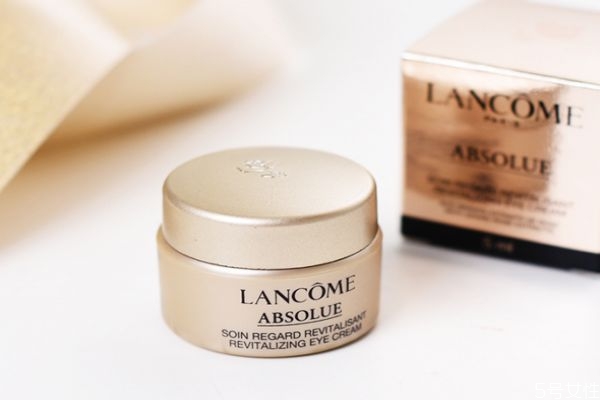 兰蔻菁纯眼霜效果好吗，兰蔻菁纯眼霜味道