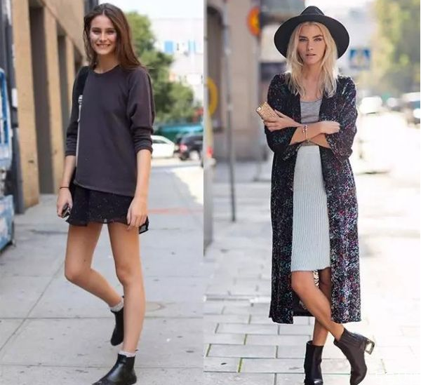 秋冬必买的靴子，马丁靴的n种搭配