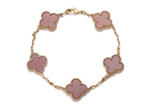 梵克雅宝五花手链哪个好看，梵克雅宝手链五花好还是单花