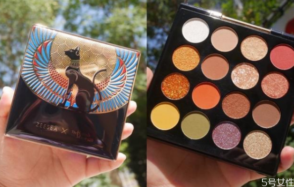 zeesea滋色眼影盘哪个好看，zeesea滋色眼影盘怎么配色