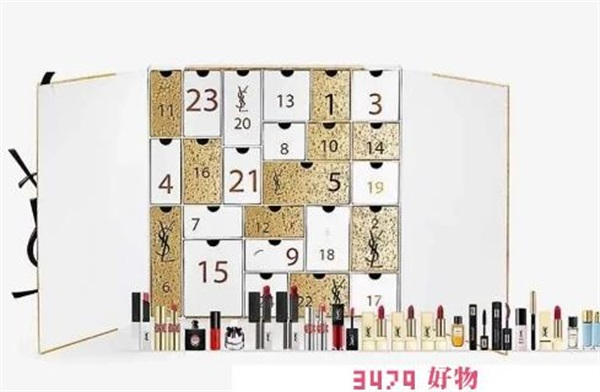 ysl圣诞倒数日历礼盒在哪里可以买到，圣罗兰日历圣诞套装