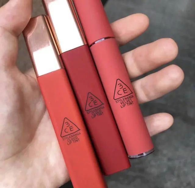 3ce唇釉试色，这几个颜色你见过吗