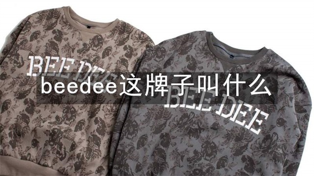 beedee这牌子叫什么