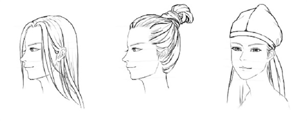 古代男子的发型，古装发型