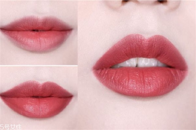 植村秀2022春夏新色，植村秀哑光唇釉试色