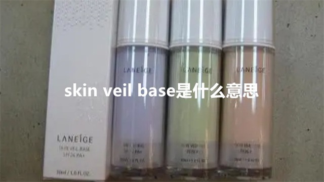 skin veil base是什么意思