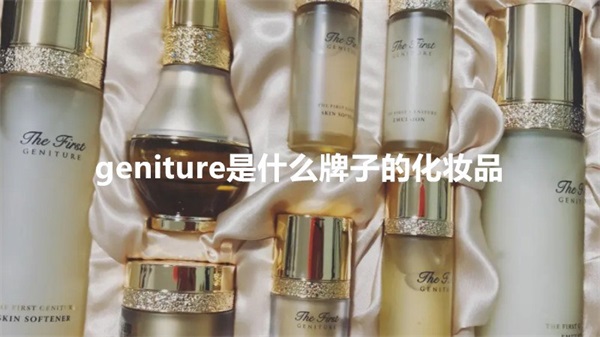 geniture是什么牌子的化妆品