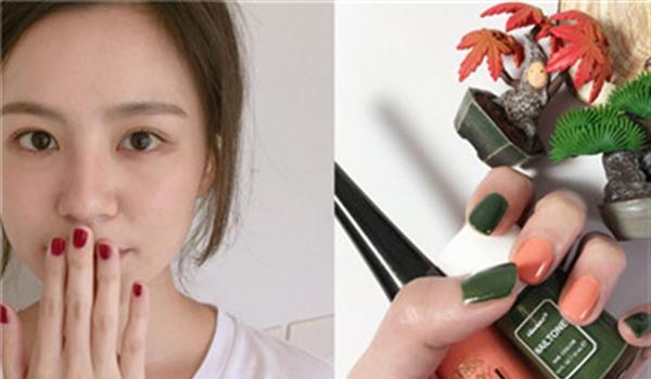 涂什么颜色的指甲油显手白，指甲油哪个颜色显手白