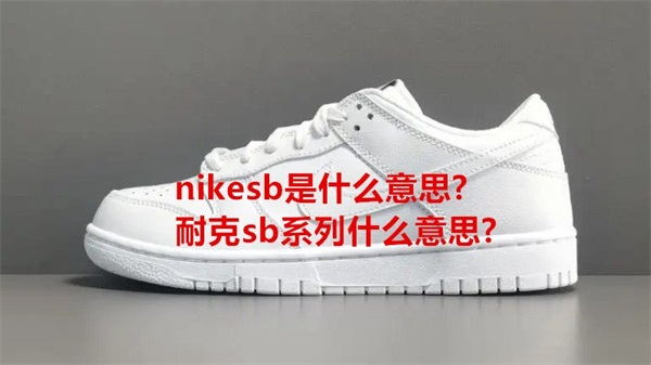 nikesb是什么意思?耐克sb系列什么意思?