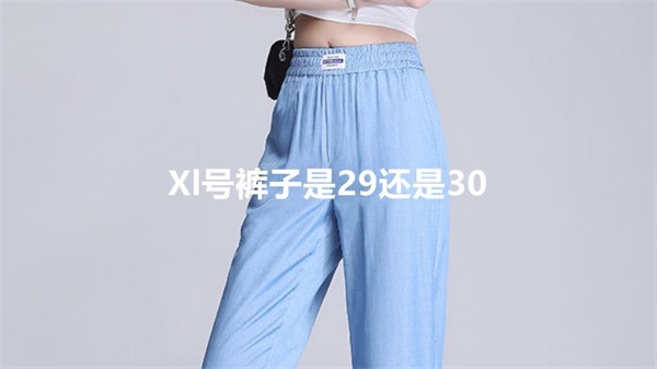 Xl号裤子是29还是30