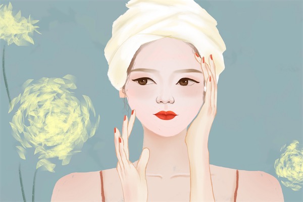 绿茶水敷脸能消炎吗