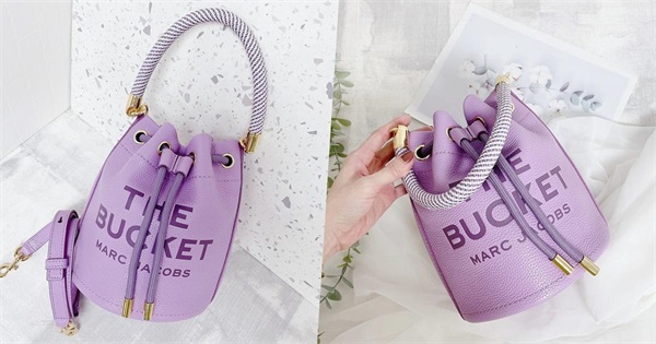 轻奢品牌马克雅克布The Bucket水桶包系列推荐，Marc Jacobs皮革小水桶容量超能装