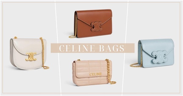 CELINE官网老花、小包价格整理，CELINE Triomphe凯旋门链带包TOP7