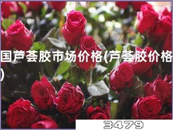 韩国芦荟胶市场价格「芦荟胶价格分析」