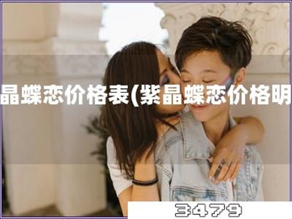 紫晶蝶恋价格表「紫晶蝶恋价格明细」