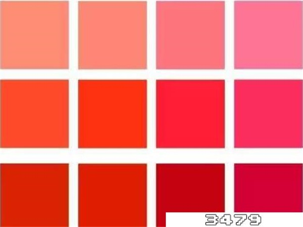 口红都有什么颜色，口红颜色大全表，名称