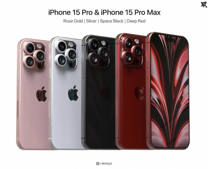 iPhone 15颜色/上市日期/价格/预测机款公开传推樱花粉少女心爆发