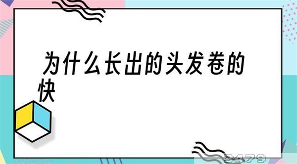 为什么长出的头发卷的快