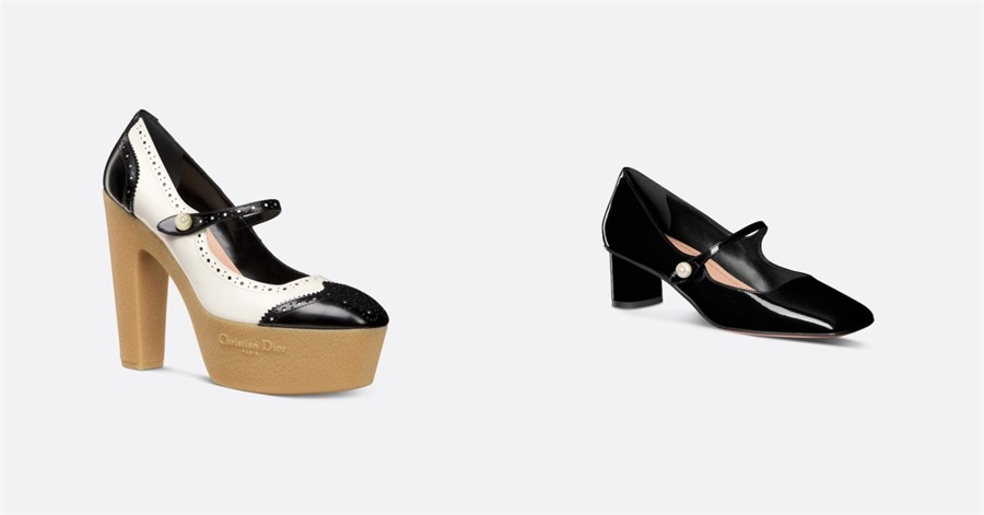  Dior 2024「玛莉珍鞋」6选推荐！漆皮方头、梦幻藤格纹值得投资，「超厚底」设计展现叛逆甜美！