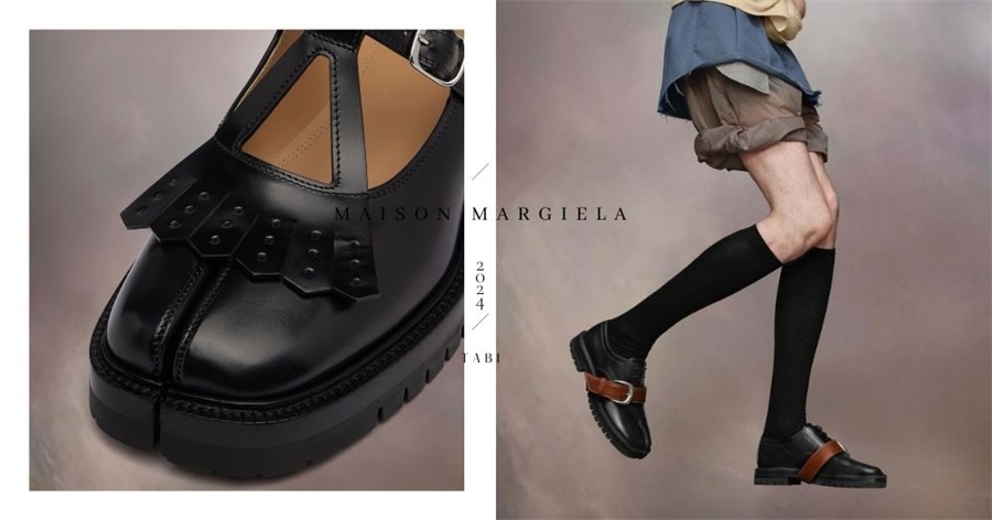 Maison Margiela 2024秋冬经典Derbies、Mary Janes全新改造