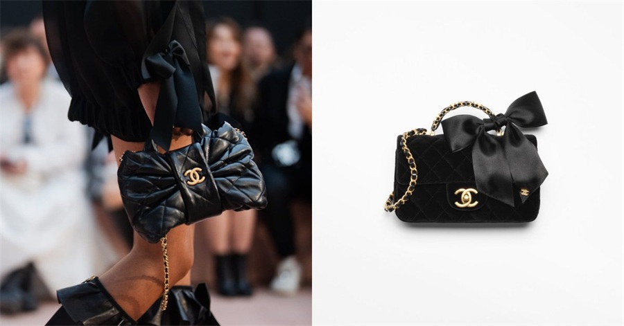 Chanel 2025秋冬必入包款Top7：蝴蝶结包成焦点，菱格纹手拿包与皮穿链腋下包百搭推荐
